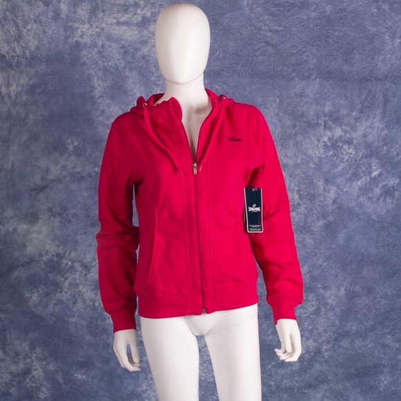 Spalding Hot Pink Hoodie Sweatshirt Sz M - Picture 1 of 4